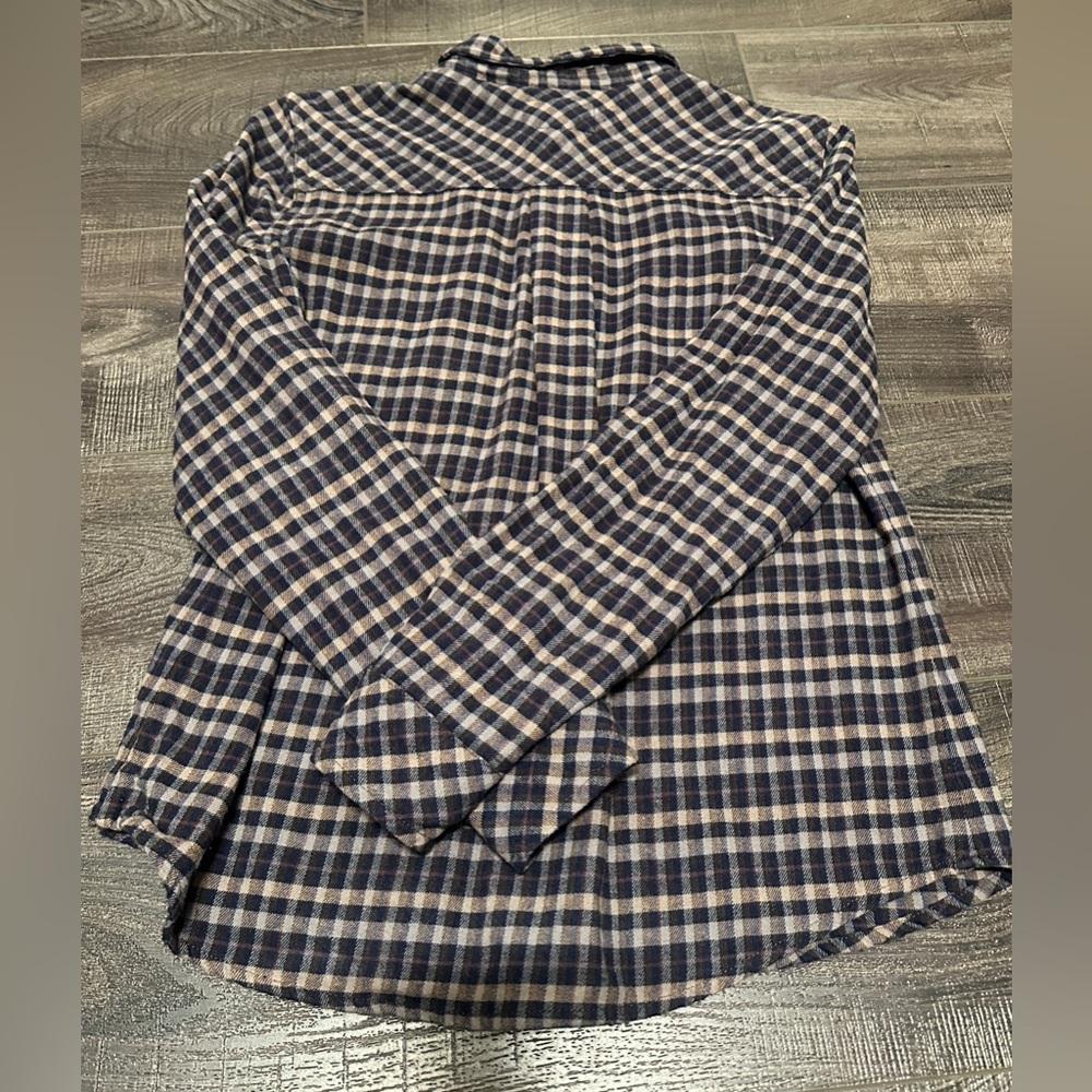 Current/Elliott Plaid Button Down Top - image 2